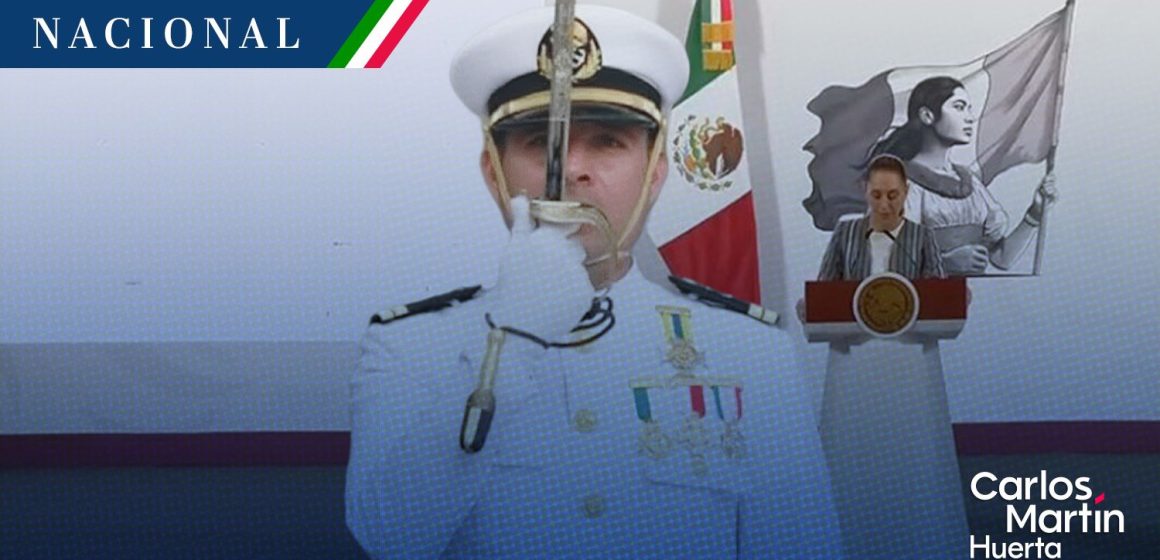 Vicealmirante Farías Laguna envía carta a Sheinbaum; denuncia “efecto corruptor” por caso de huachicol