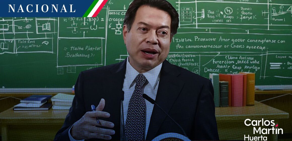 Mario Delgado anuncia aumento salarial del 9% para docentes