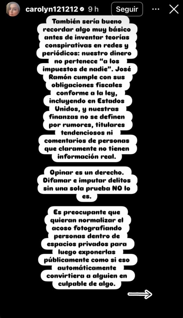 Mensaje esposa Jose Ramon 2