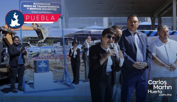 Colocan primera piedra del Nodo de Transferencia y Edificio Docente en CU2