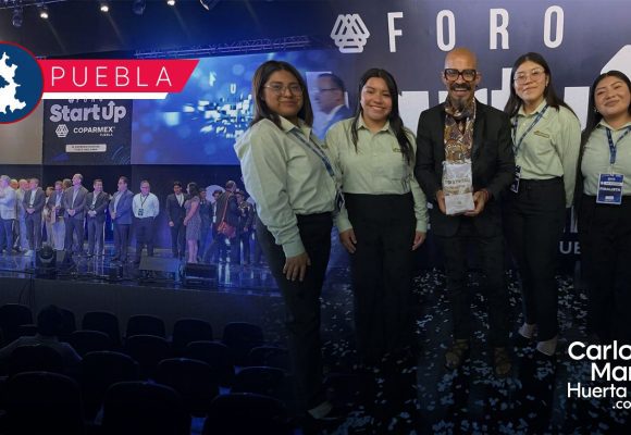 Obtienen estudiantes UTH reconocimiento al Mejor Espíritu Emprendedor StartUp 2026