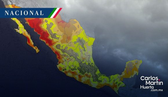 Onda de calor golpea 14 estados y lluvias fuertes amenazan el sureste de México