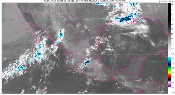 Calor extremo y tormentas vespertinas en el territorio nacional