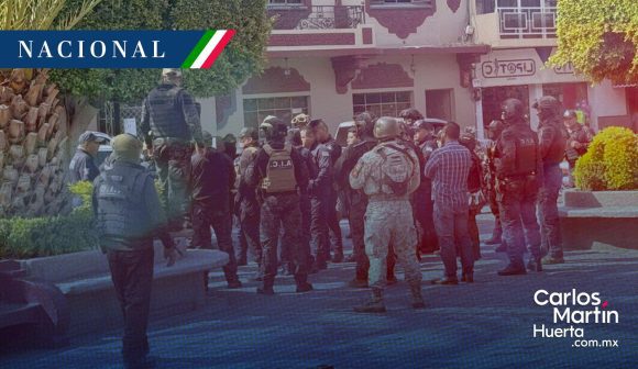 Detienen a 12 elementos policiales en Hidalgo; enfrentan cargos por homicidio y narcomenudeo