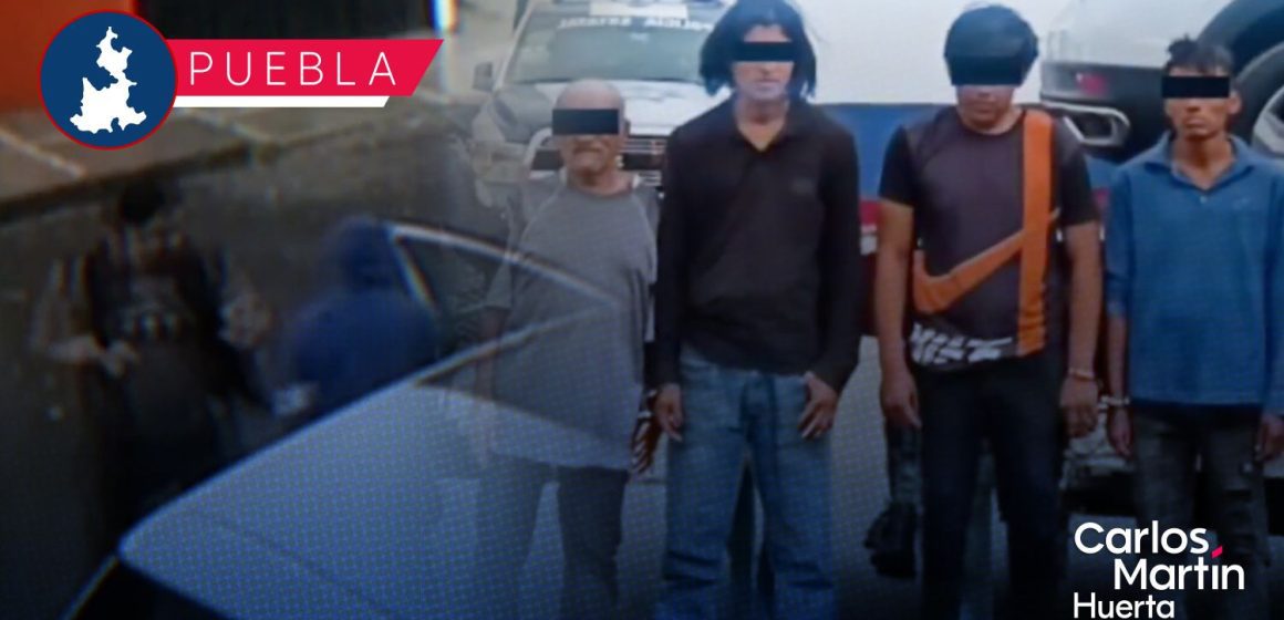Golpe al robo de autos en Puebla: Marina, SSP y FGE desmantelan banda en La Resurrección
