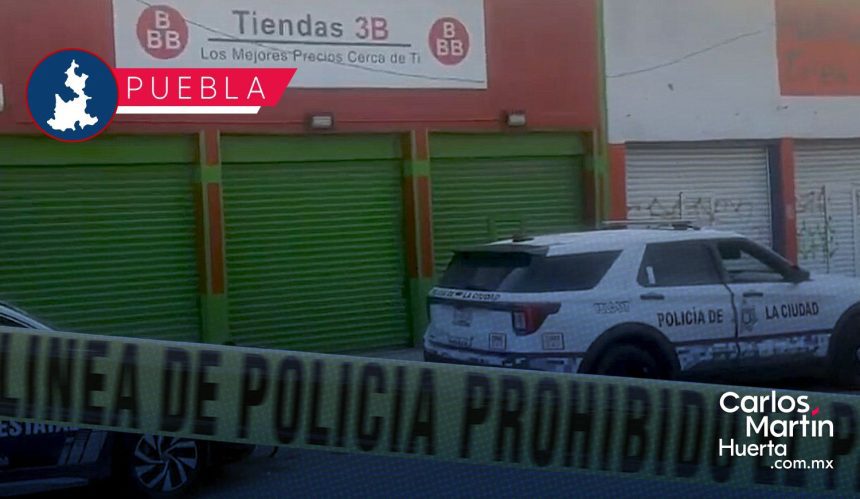 Saquean tienda 3B en Guadalupe Hidalgo; forzan cortina durante la madrugada