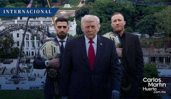 PHOTO-2026-05-27-12-03-26 Construyen estadio en la Casa Blanca para celebrar los 80 años de Trump con una función de la UFC