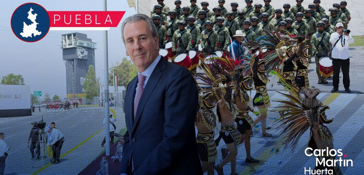 Pepe Chedraui asiste al desfile del 5 de Mayo
