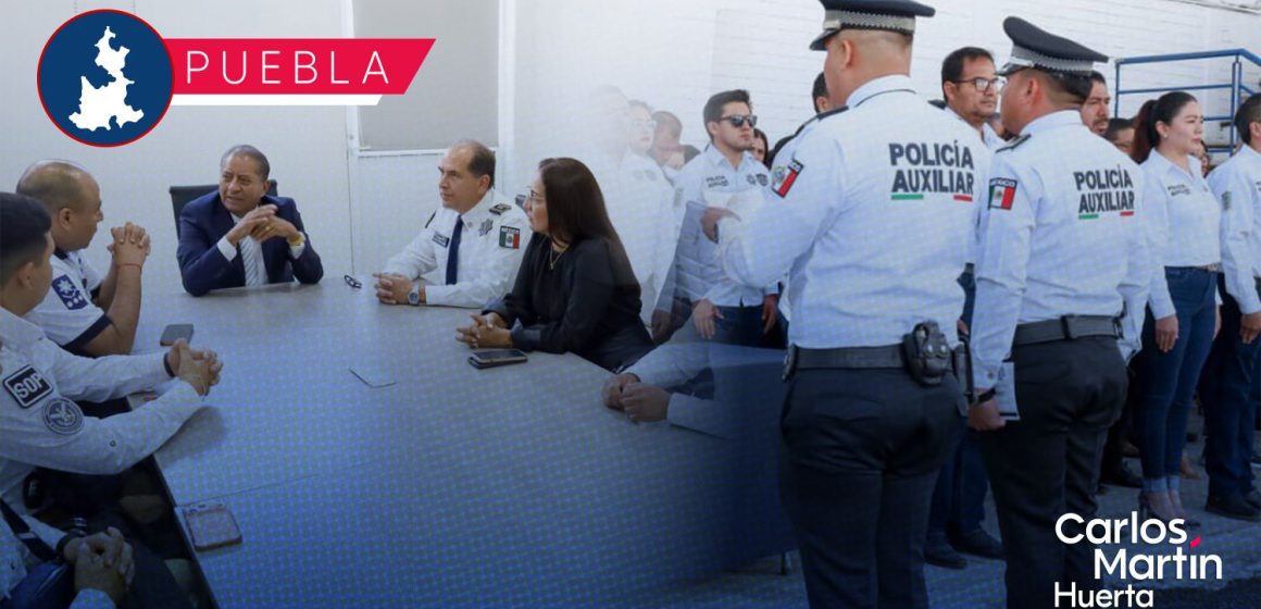 Policía Auxiliar de Puebla y Michoacán fortalecen modelos operativos en seguridad patrimonial
