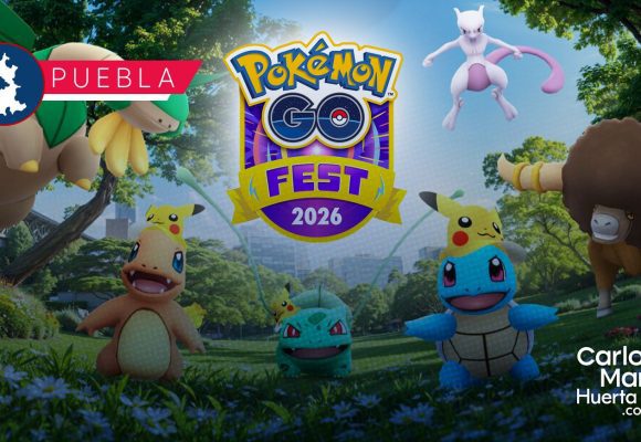 Puebla será sede del Pokémon GO Fest 2026