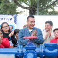 Rehabilitan pozo profundo en Huejotzingo; acaba con desabasto de agua