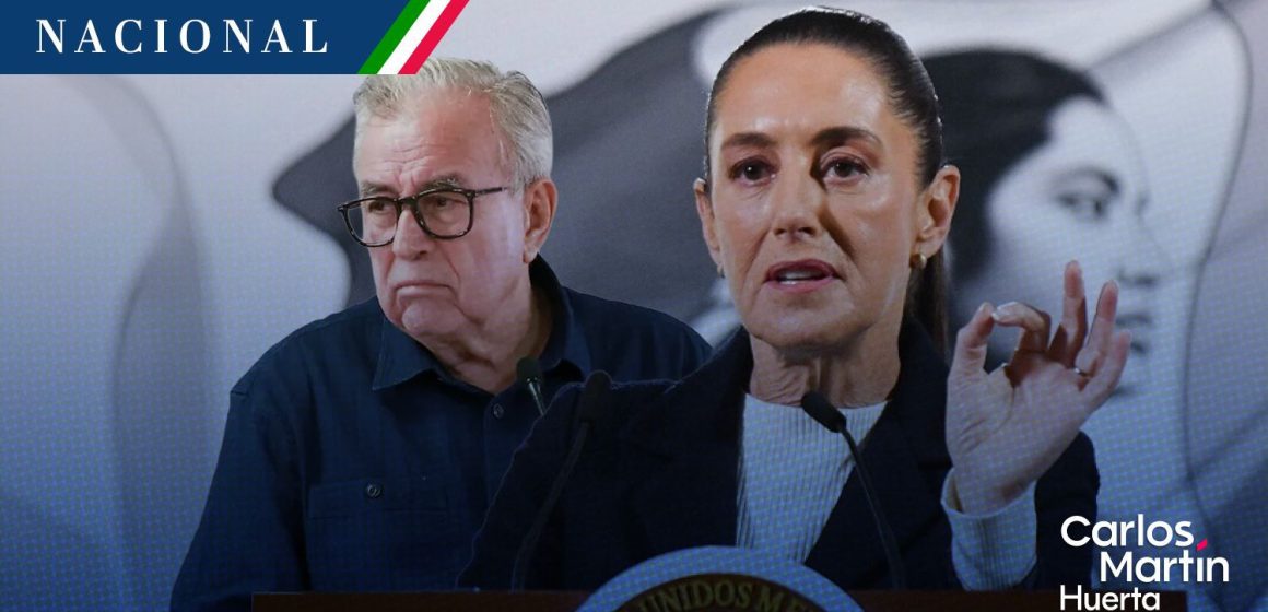 “Él está en Sinaloa”: Sheinbaum sobre Rubén Rocha Moya