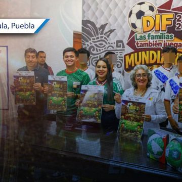 San Pedro Cholula presenta el Mundialito DIF 2026