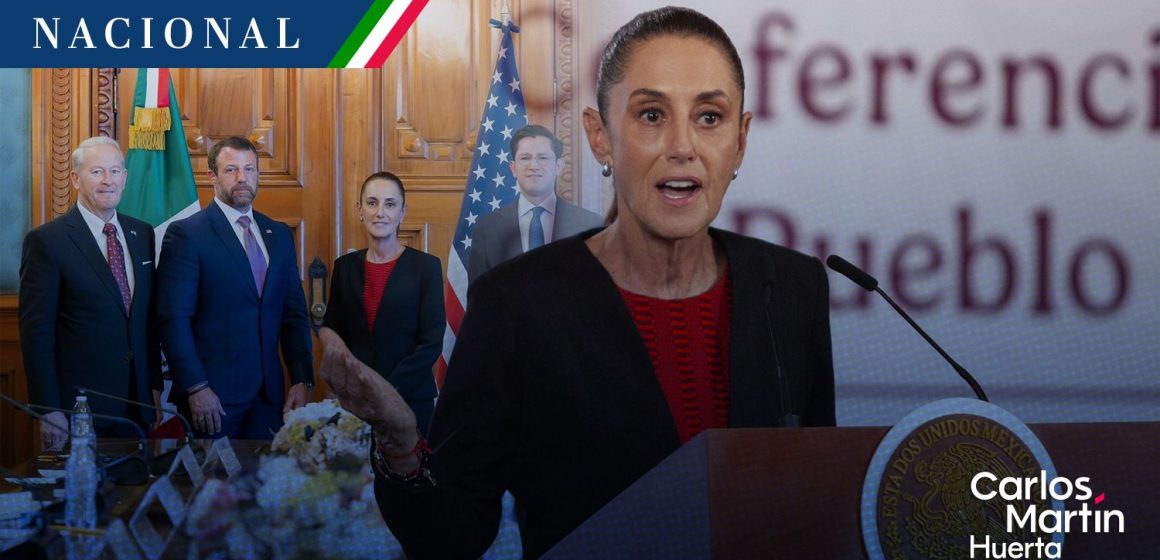 “Es colaboración, no hay subordinación”: Sheinbaum tras reunión con Markwayne Mullin