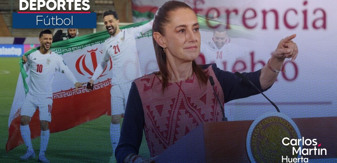 Sheinbaum autoriza que la Selección de Irán pernocte en Tijuana