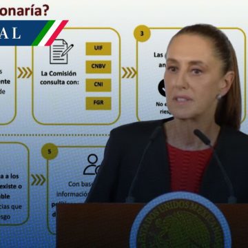 Sheinbaum propone crear comisión en el INE para revisar nexos de candidatos con el crimen