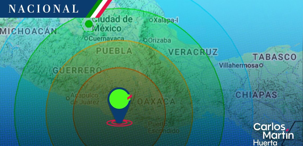 Sismo de magnitud preliminar 6 se percibe en Puebla  
