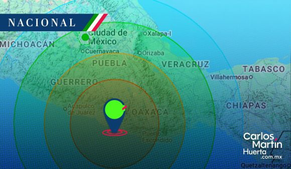 Sismo de magnitud preliminar 6 se percibe en Puebla  