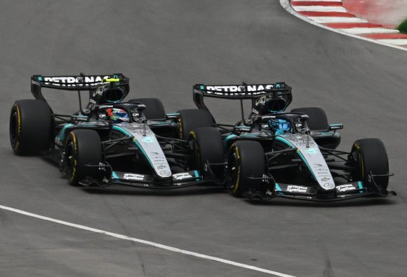 Russell conquista la Sprint en Canadá; Checo Pérez finaliza 14 tras penalización