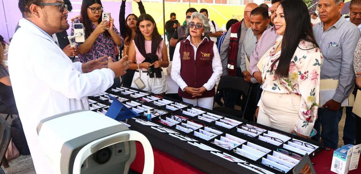 Tonantzin Fernández encabeza Jornada de Salud gratuita en San Pedro Cholula