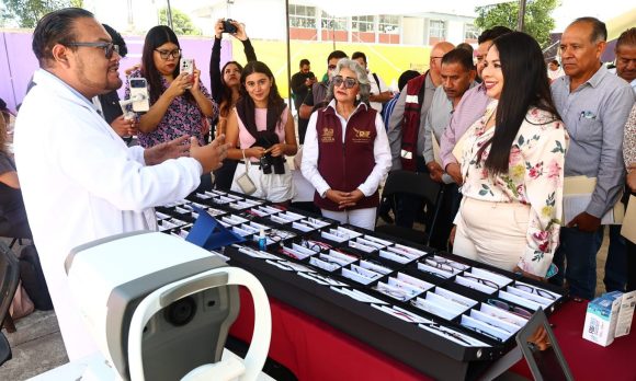 Tonantzin Fernández encabeza Jornada de Salud gratuita en San Pedro Cholula