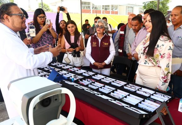 Tonantzin Fernández encabeza Jornada de Salud gratuita en San Pedro Cholula
