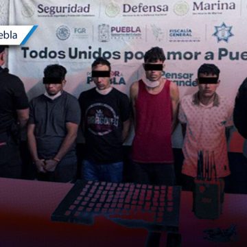 Cae banda de asaltantes de carga en Coronango; tres de los detenidos son venezolanos