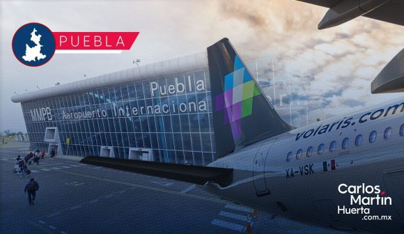 Volaris anuncia 12 nuevas rutas desde Puebla con 40% de descuento en TUA