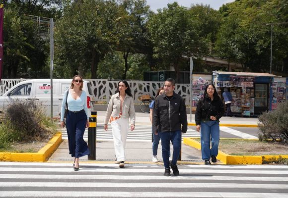 Avanza programa Entornos de Movilidad Segura; suman cuatro cruceros intervenidos en Puebla