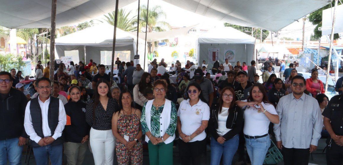 DIF Cuautlancingo acerca servicios integrales a familias de Sanctorum