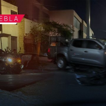 Fuerte accidente en la 9 Sur y 49 Poniente; acusan a conductor de ir en estado de ebriedad