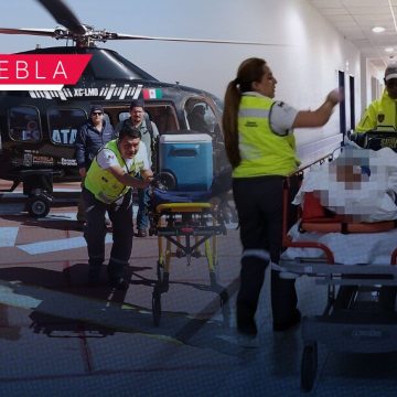 Utilizan helicópteros de Puebla para 31 traslados médicos