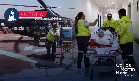Utilizan helicópteros de Puebla para 31 traslados médicos