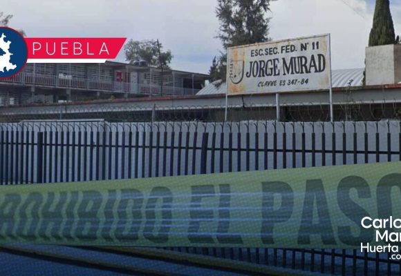 ¡OTRA VEZ! Aparece amenaza de tiroteo en secundaria federal 11 en Puebla