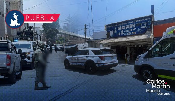 Balacera en el Mercado Morelos deja tres heridos y dos presuntos responsables detenidos