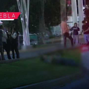 Choque termina en persecución y golpiza frente a Galerías Serdán