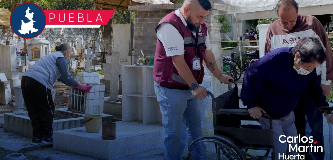 Operativo especial en Puebla por el Día de las Madres: Panteón Municipal espera a más de 23 mil visitantes