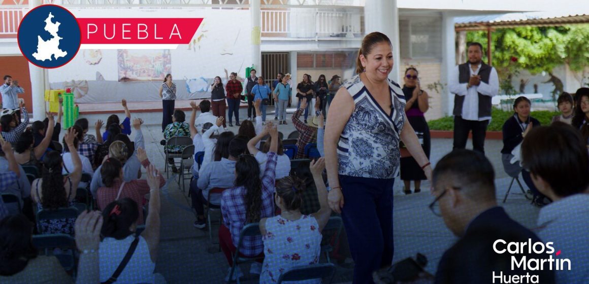 Laura Artemisa impulsa la “Obra Comunitaria” en San Sebastián de Aparicio