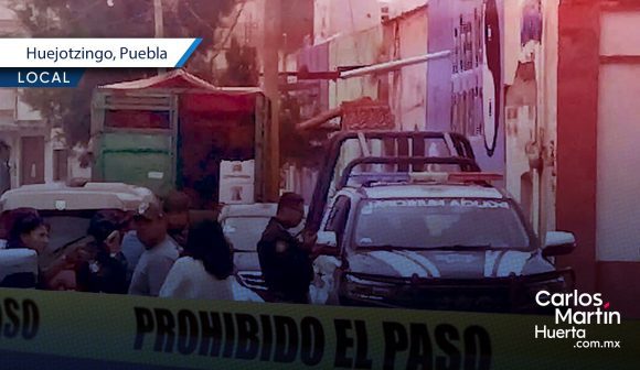 Asesinan a balazos a panadero en Huejotzingo; autoridades investigan