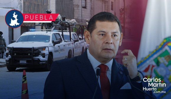 Armenta confirma amenazas del crimen organizado tras operativos en Puebla