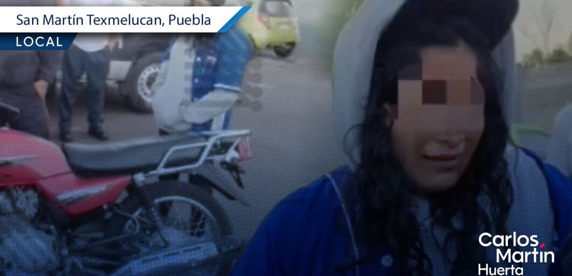 Vecinos detienen a mujer tras intento de robo en Texmelucan; amagaban con linchamiento