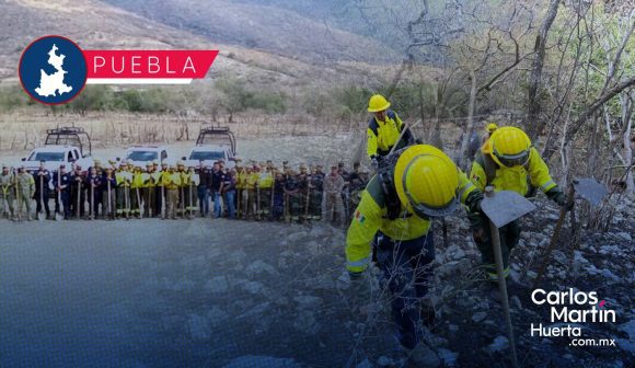 Logran sofocar incendio forestal sin daños a población en Cohetzala