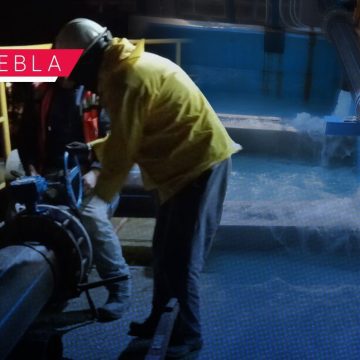 Agua de Puebla concluye obras en Paseo del Río: Inicia restablecimiento gradual del servicio en 45 colonias