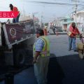 Adiós a los baches: Transforma las vialidades de Puebla con el “Tren Capitalino de Pavimentación”
