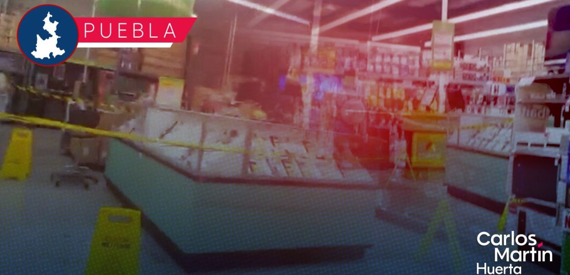 Detienen a uno de los delincuentes tras robo de telefonía en Bodega Aurrera Amalucan