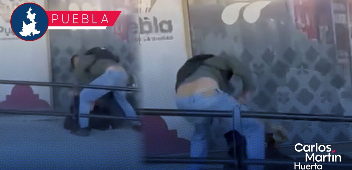 Dan golpiza a sujeto tras intentar robar un celular en Walmart de Reforma