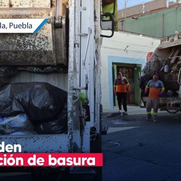 Suspenden recolección de basura en San Pedro Cholula hasta nuevo aviso