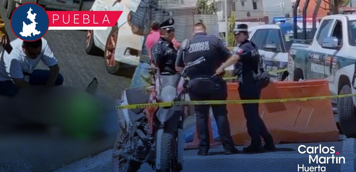 Muere repartidor de Uber Eats tras derrapar su motocicleta en el Periférico Ecológico