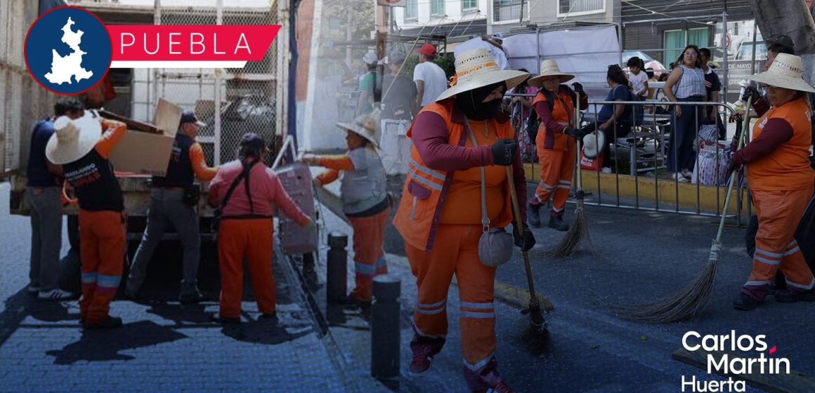Acuerdan aumento del 24% en prestaciones y 4% directo al salario de trabajadores de limpia