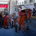 Acuerdan aumento del 24% en prestaciones y 4% directo al salario de trabajadores de limpia